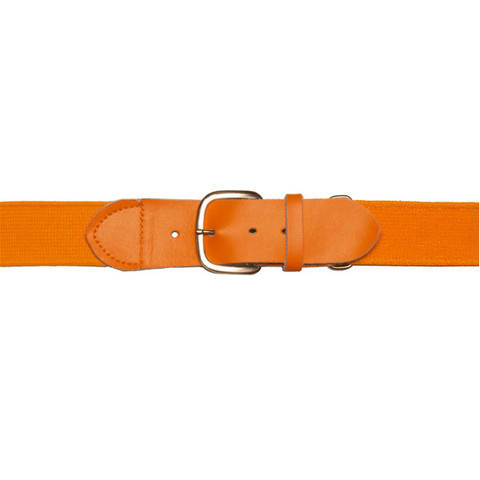 Orange Adjustable Youth Baseball Uniform Belt - Size 18" - 32"