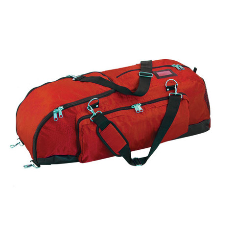 Champion Sports Ultra Deluxe Nylone Baseball Player Bag - Red