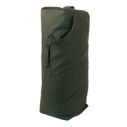 Olive Drab Top-Loading Army Duffle Bag 22 oz. Canvas