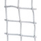Official Size Lacrosse Net with 3.0 mm Square Net Mesh