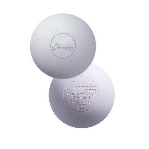 NOCSAE White Official Lacrosse Ball - NCAA/NFHS Approved
