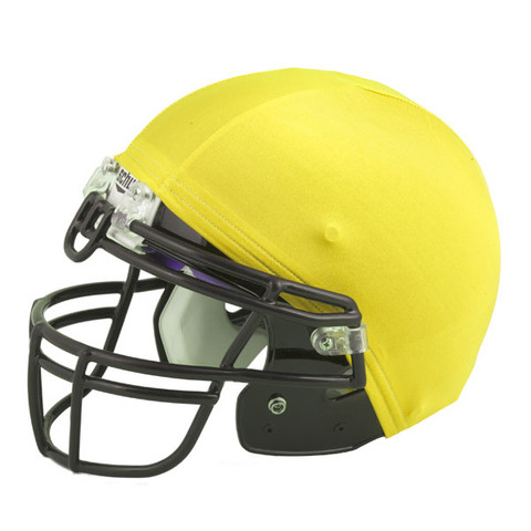 Gold Nylon Stretch Football Helmet Cover