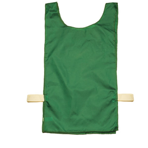 Green Heavyweight Nylon Youth Pinnie Vest Set of 12
