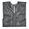 Black Adult Size Velcro Front Deluxe Mesh Scrimmage Vest - Ideal for Football & Hockey