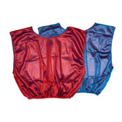 Reversible Nylon Micro Mesh Scrimmage Pinnie Vest Blue/Red
