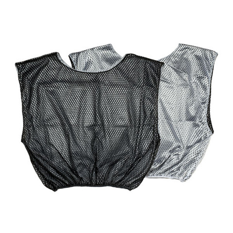 Reversible Nylon Micro Mesh Scrimmage Pinnie Vest Black/White