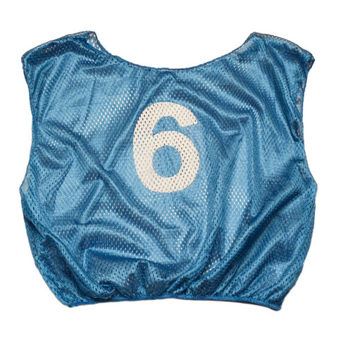 Practice Youth Numbered Scrimmage Vest - Royal Blue