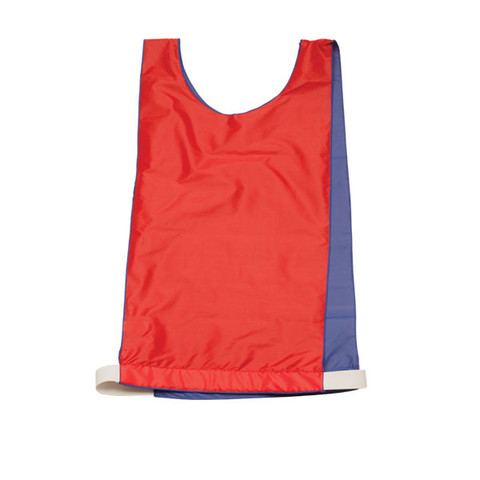Adult Reversible Pinnie Vest - Blue/Red