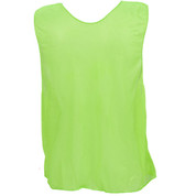 Adult Nylon Micro Mesh Practice Vest - Neon Green