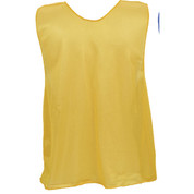 Adult Nylon Micro Mesh Practice Vest - Yellow