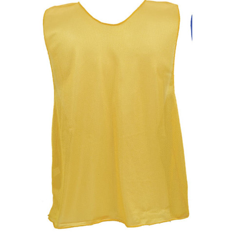 Adult Nylon Micro Mesh Practice Vest - Yellow