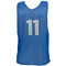 Adult Numbered Nylon Micro Mesh Practice Vest - Royal Blue