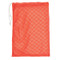 Orange Drawstring Quick Dry Mesh Equipment Bag -12" x 18"