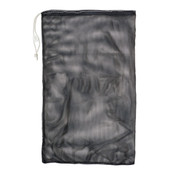 Black Drawstring Quick Dry Mesh Equipment Bag - 24" x 36"
