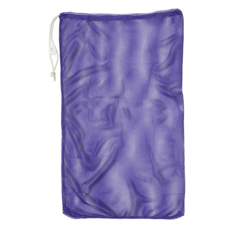 Purple Drawstring Quick Dry Mesh Equipment Bag - 24" x 36"