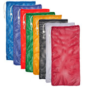Red Drawstring Quick Dry Mesh Equipment Bag Set of 6 - Size:24" x 48"