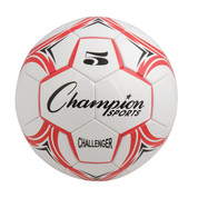 Red/White Champion Sports Challenger Series Size 3 Soccer Ball
