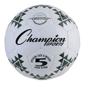 Top Grade Synthetic Leather Pro Star Size 5 Soccer Ball