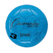 Blue Extreme Series Size 3 Soccer Ball with Soft Touch Composite Leather