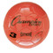 Orange Extreme Series Size 3 Soccer Ball with Soft Touch Composite Leather