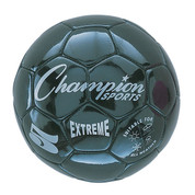 Black Extreme Series Size 5 Soccer Ball with Soft Touch Composite Leather