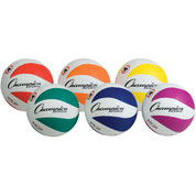 Cyclone Multiple Color Rubber Soccer Ball Set of 6