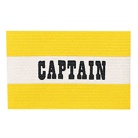 Yellow Adult Soccer Captain Arm Band