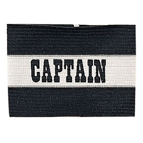 Black Youth Soccer Captain Arm Band