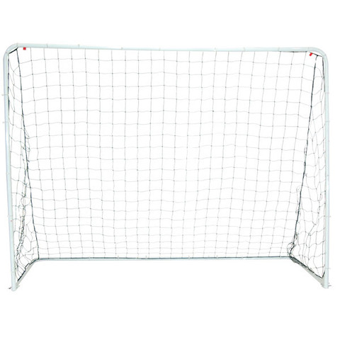 Easy Fold Portable Steel Soccer Goal - 8-Foot