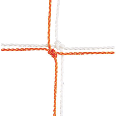 Orange Official Size Soccer Goal Replacement Nets, 3.5mm