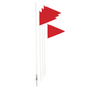 Champion Sports One-Piece Soccer Corner Flag Set