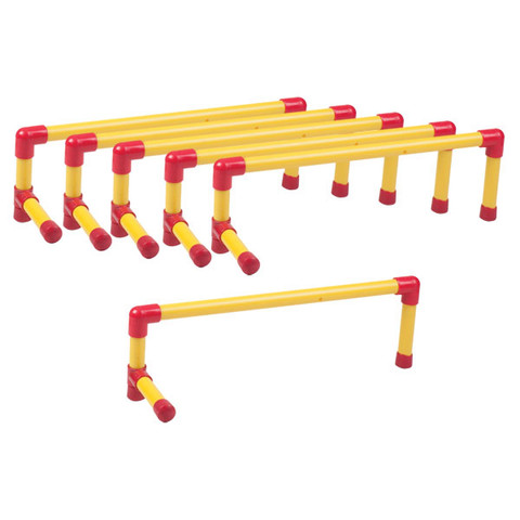 Champion Sports Ultra Lightweight Plastic Track Hurdle Set