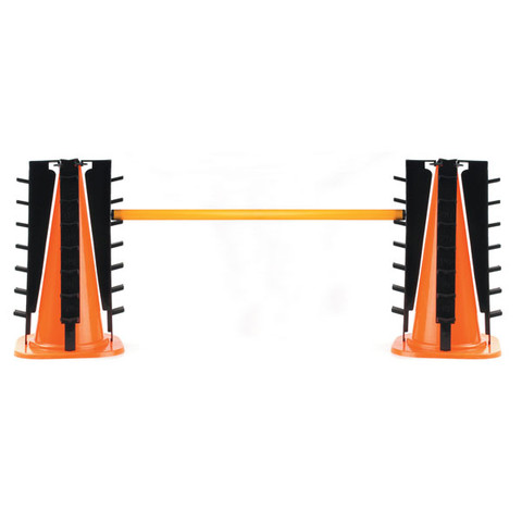 Polymetric Training Hurdle Cone Set - Orange/Black