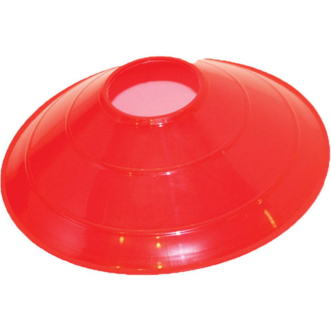 Red Champion Sports 9" Saucer Low Profile Field Cone