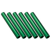 Green Aluminum Relay Baton, Official Size and Weight