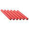 Red Plastic Track Relay Batons Set of 6