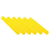 Yellow Plastic Track Relay Batons Set of 6