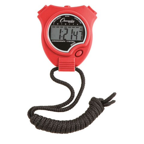 Economy Sports Stop Watch - Red