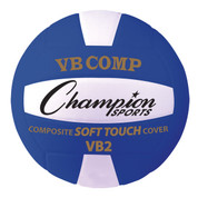 VB Pro Comp Series IVBF Approved Volleyball, Blue and White