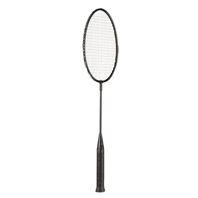 Intermediate Steel Badminton Racket, Nylon Strings - Head Coach Sports