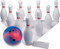 Indoor/Outdoor Complete Rubber and Plastic Bowling Set