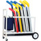 ABS Plastic Floor Hockey Equipment Storage Cart