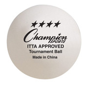 ITTF Approved Tournament Table Tennis Ball Set of 6