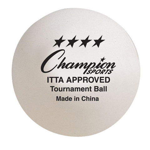 ITTF Approved Tournament Table Tennis Ball Set of 6