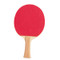 Super Grip Flared Handle Table Tennis Paddle - Red/Black