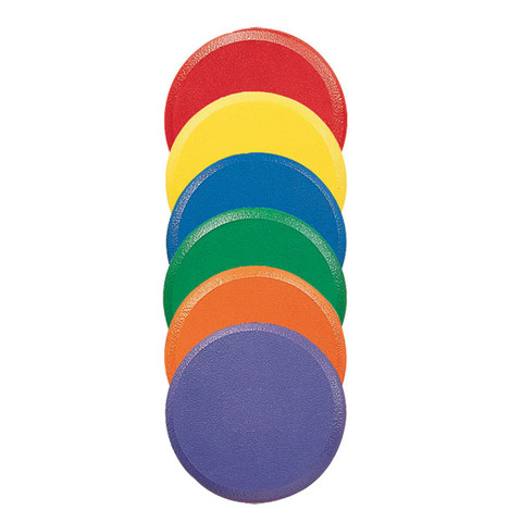 Multicolor Rounded Edge Soft Foam Disc Set