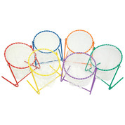 Multicolored Sports Game Target Practice Net Set of 6 Champion Sports