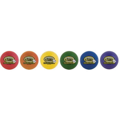6-Inch Rainbow Colors Rhino SkinÔøΩ Ultramax Balls Set of 6