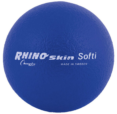 Royal Blue Rhino Skin Softi Foam Multipurpose Game Ball