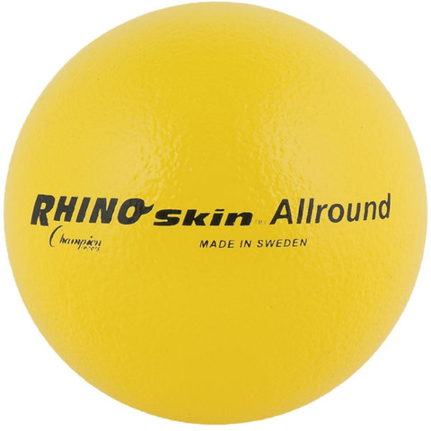 Yellow Rhino Skin Soft Foam Multipurpose Game Ball